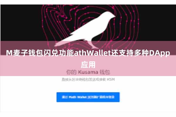 M麦子钱包闪兑功能athWallet还支持多种DApp应用